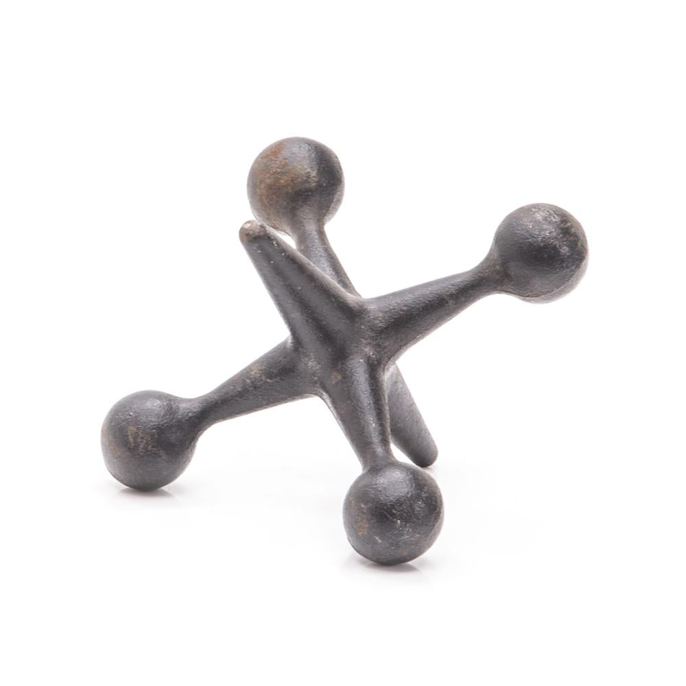 Black Cast Iron Jack Sculpture Large (A+D)