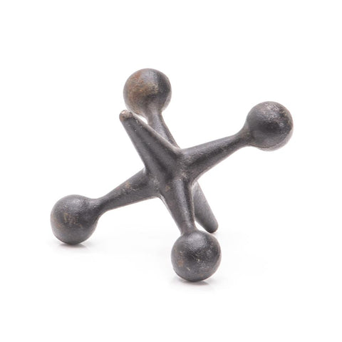 Black Cast Iron Jack Sculpture Large (A+D)