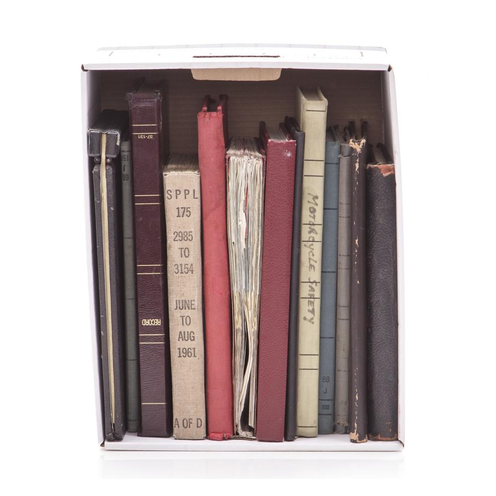Box of Miscellaneous Tall Books