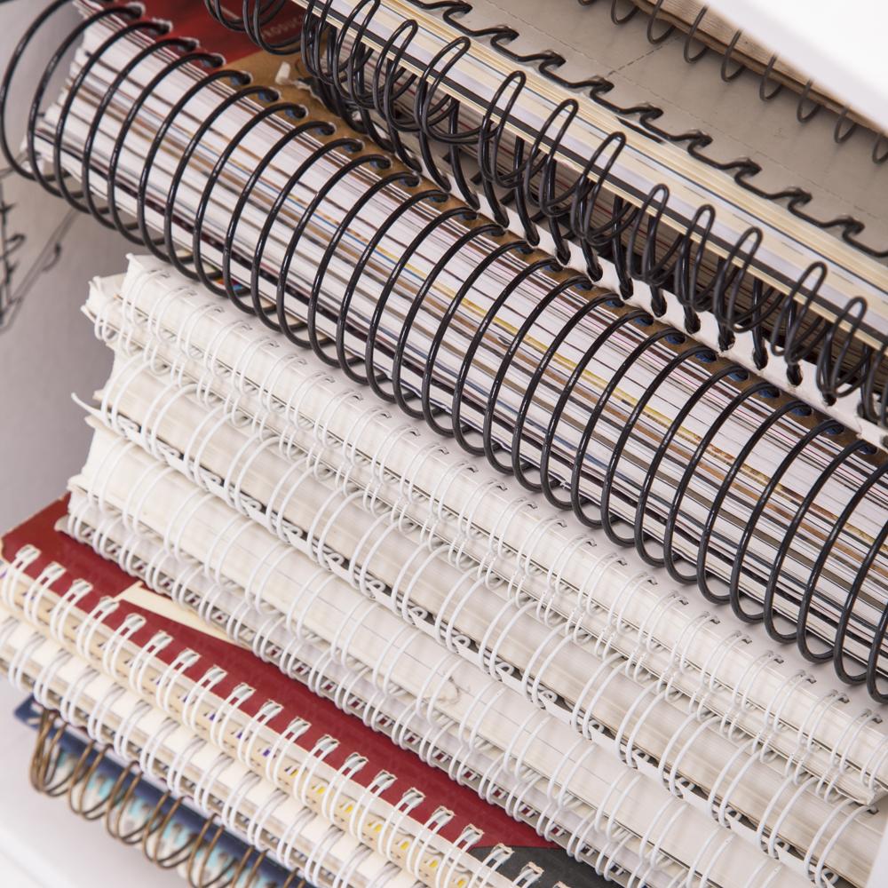 Box of Spiral Notebooks 2