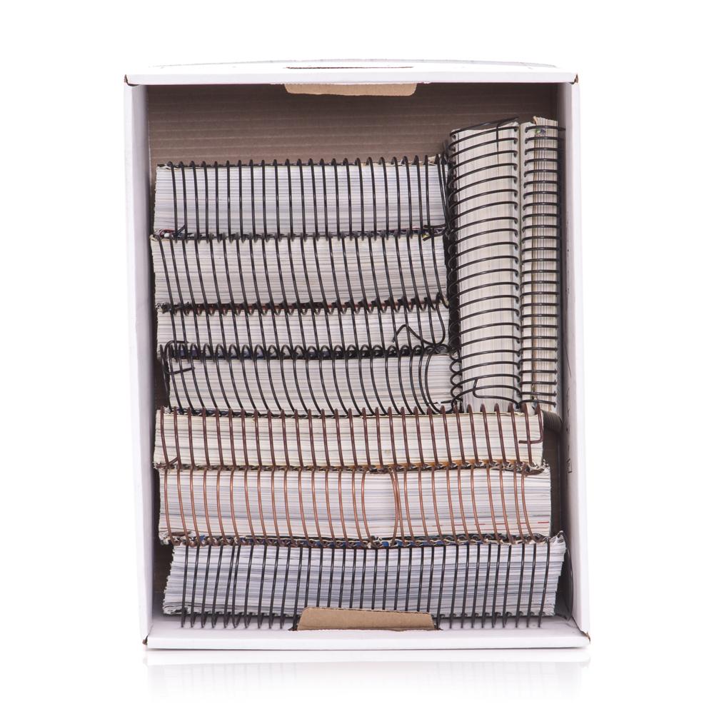 Box of Spiral Notebooks