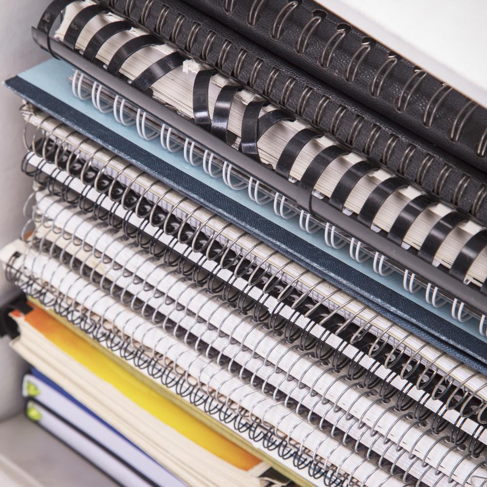 Box of Misc Notebooks