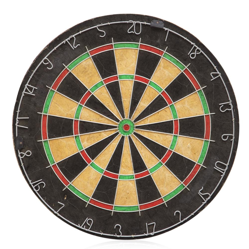 Black-Red-Green Dartboard