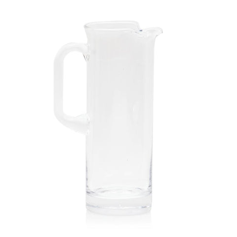 Glass Modern Cylinder Pitcher