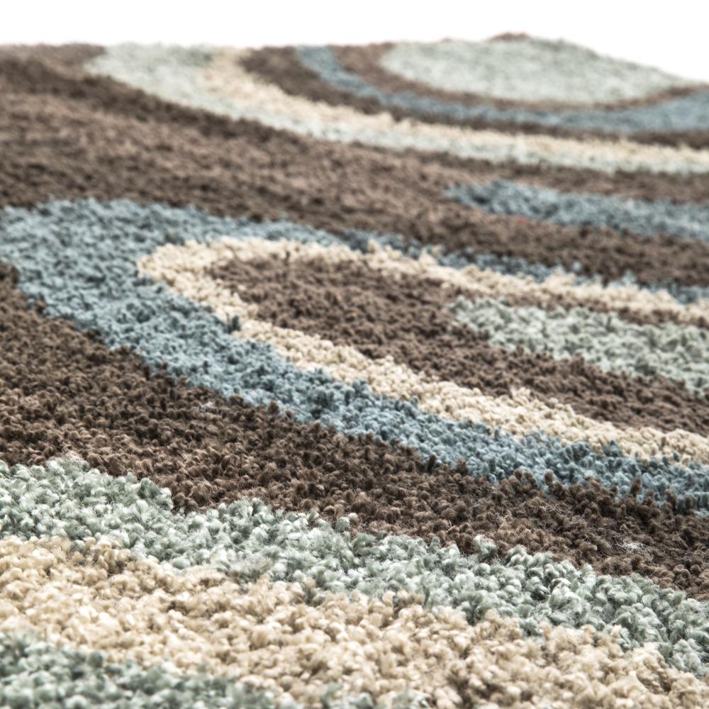 Wave Print Large Rug