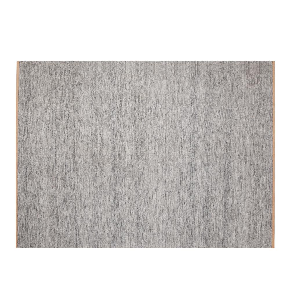 Thin Pile Grey Rug