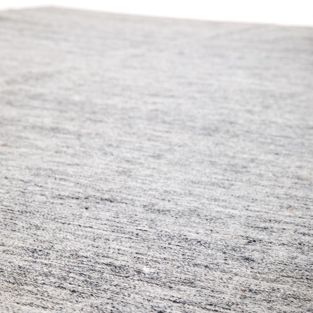 Thin Pile Grey Rug