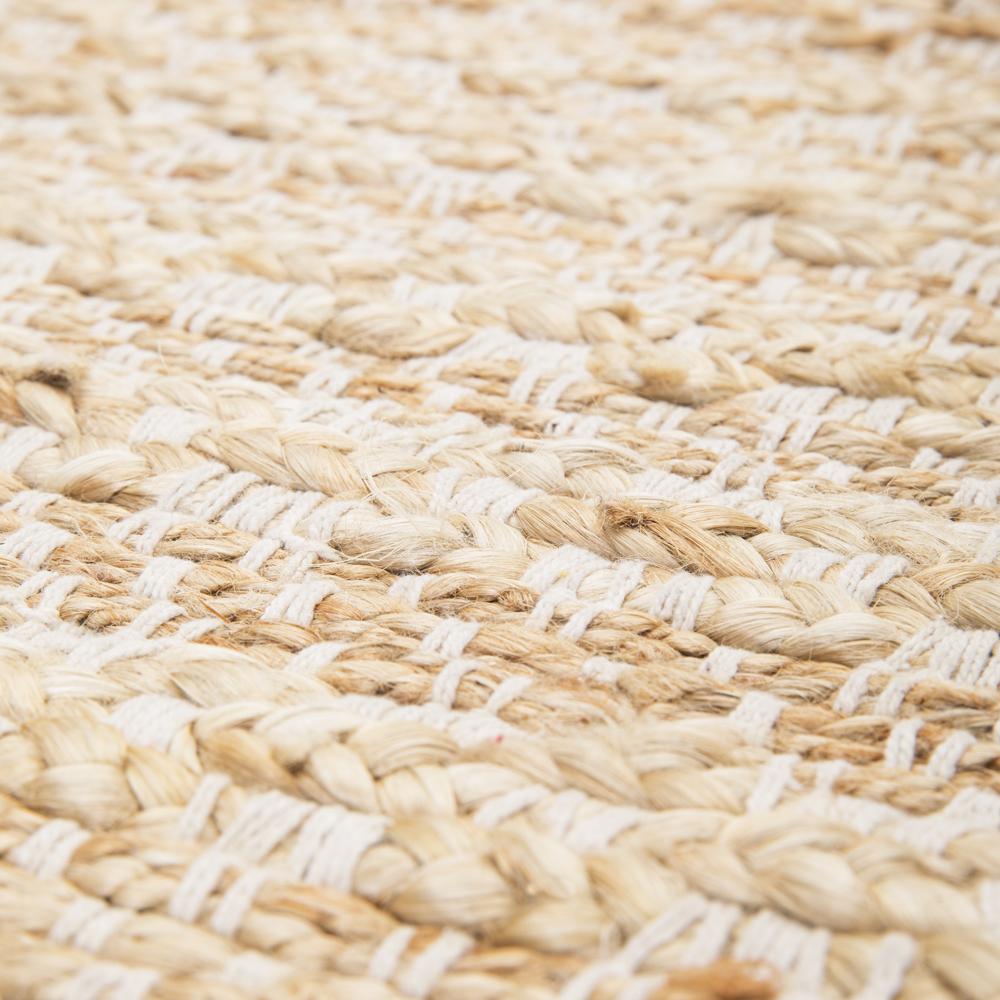 Small Braided Raffia Mat