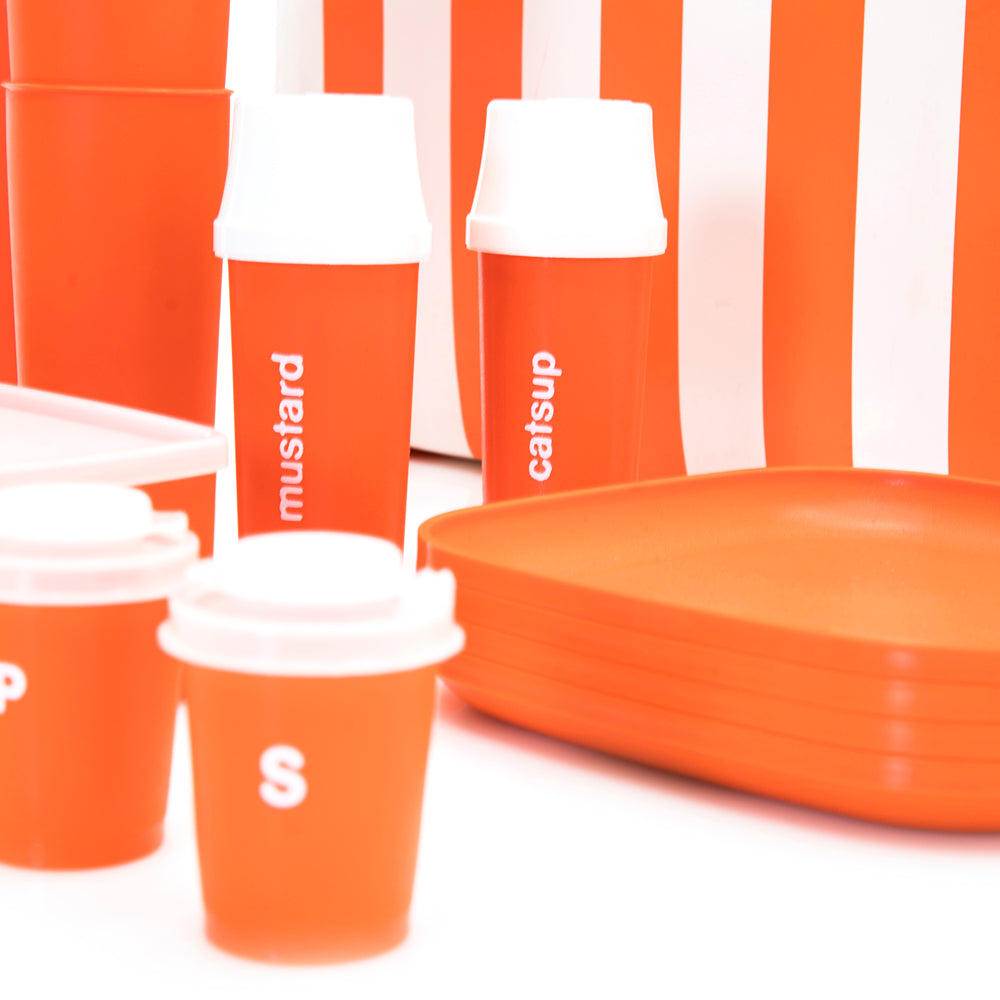 Orange Picnic Set