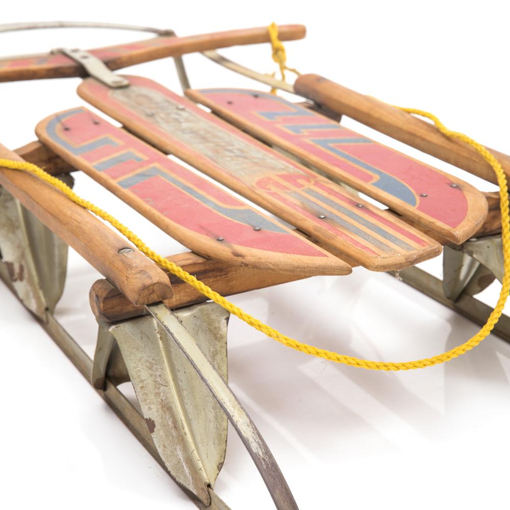 Vintage Wood Kids Sled