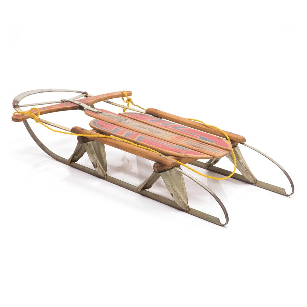 Vintage Wood Kids Sled