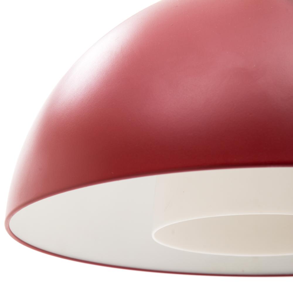 Retro Red  Dome Pendant