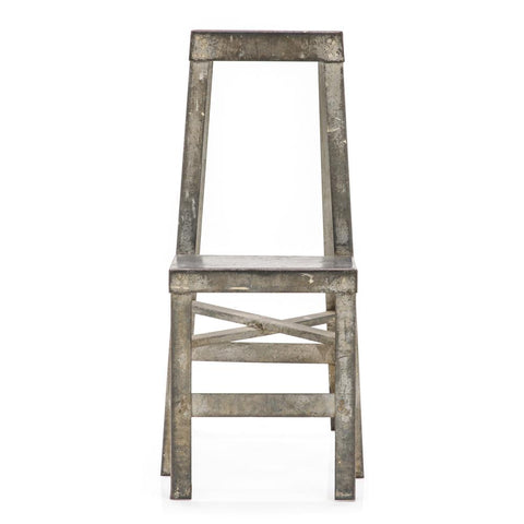 Short Silver 2 Step Ladder