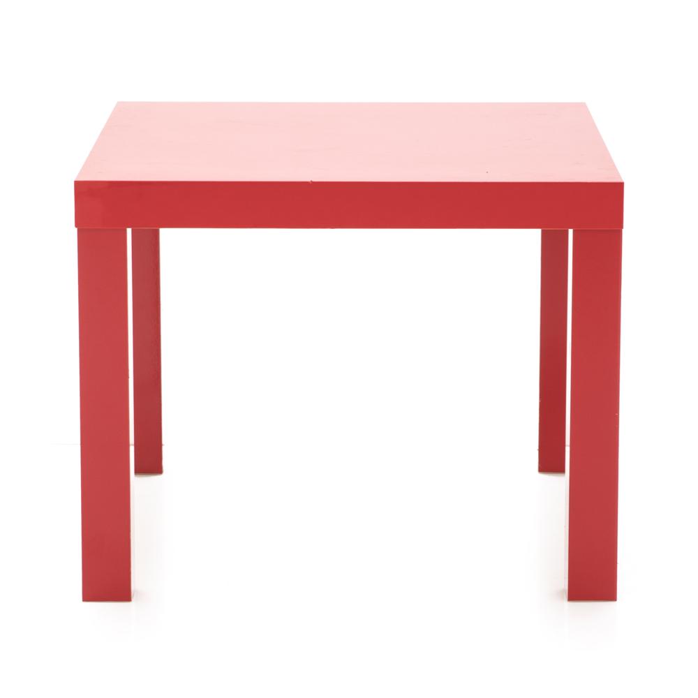 Red Side Table