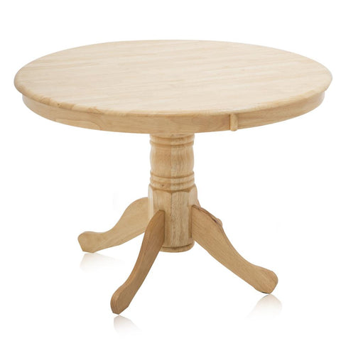 Light Wood Round Table