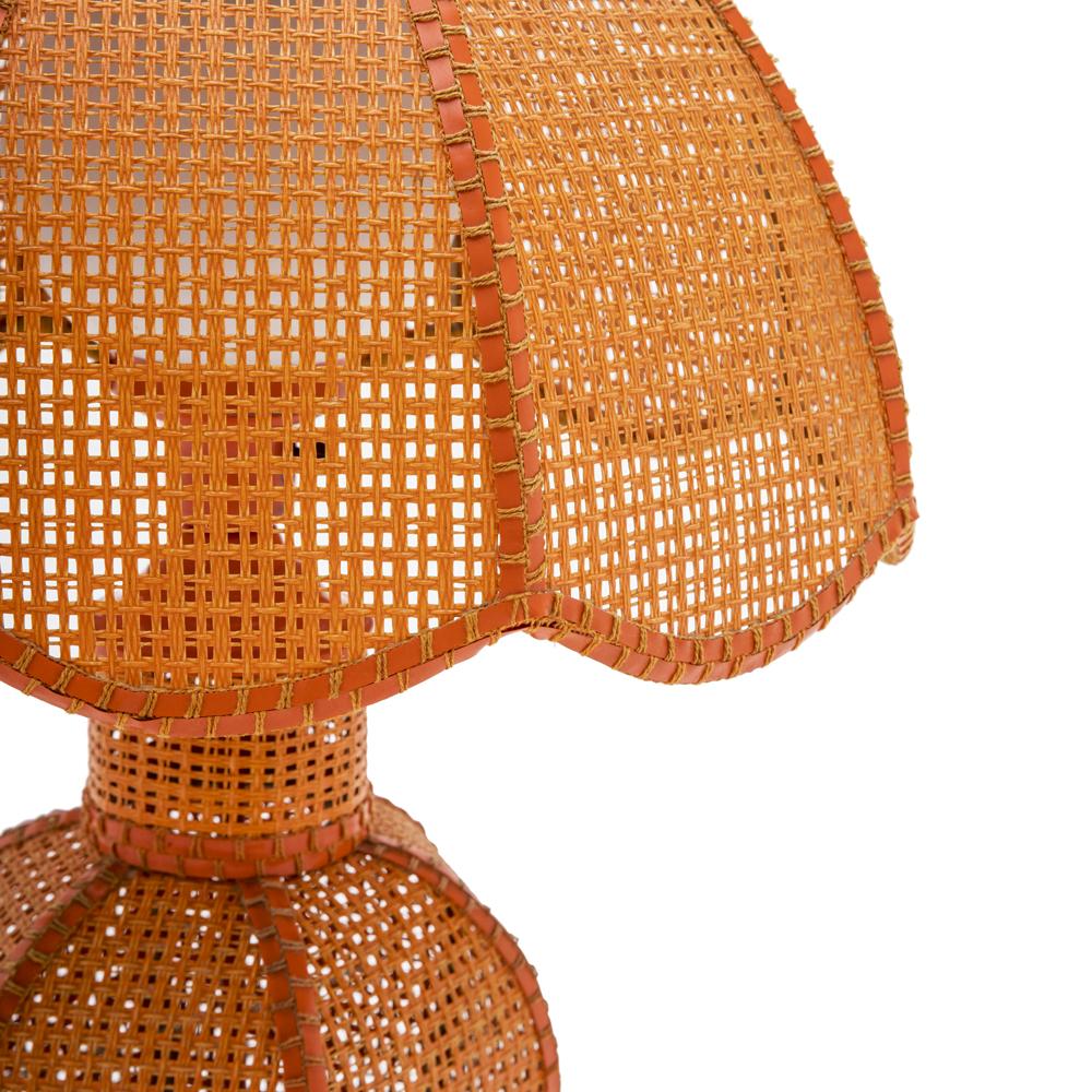 Orange Table Lamp