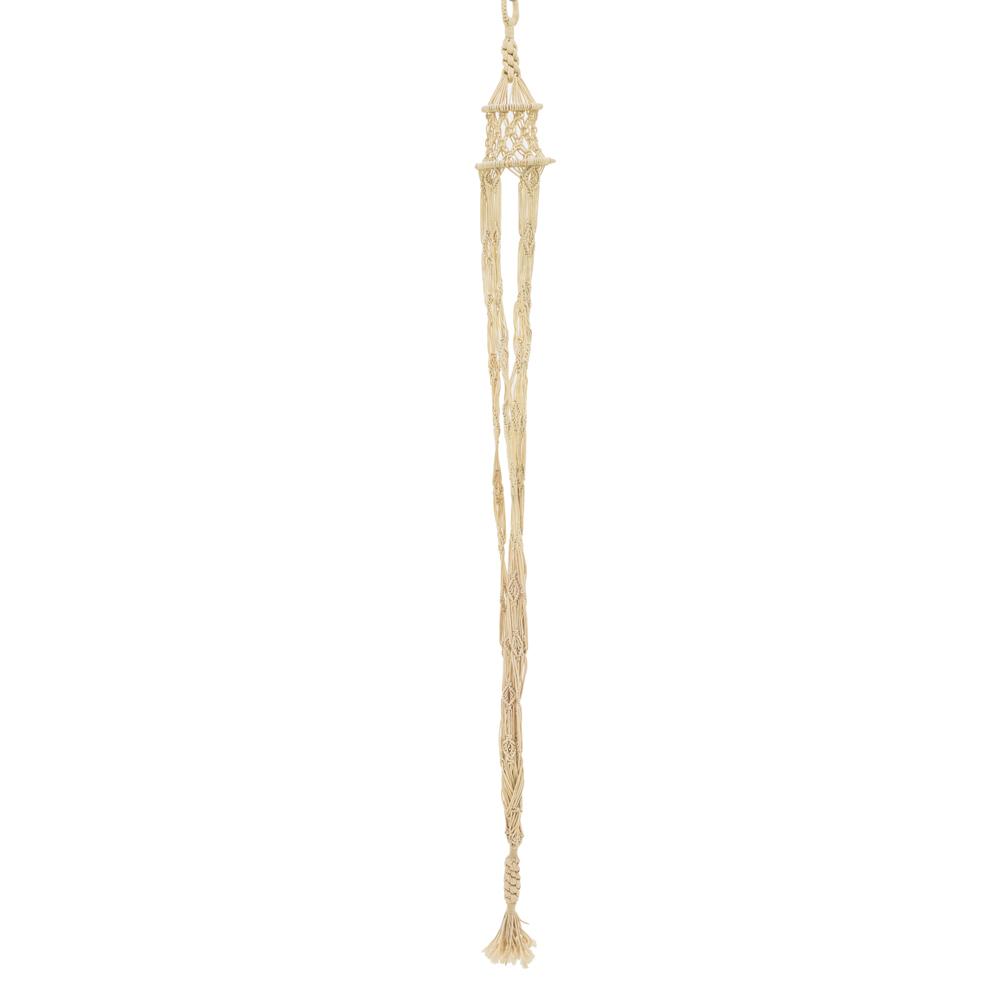 Beige Hanging Macrame