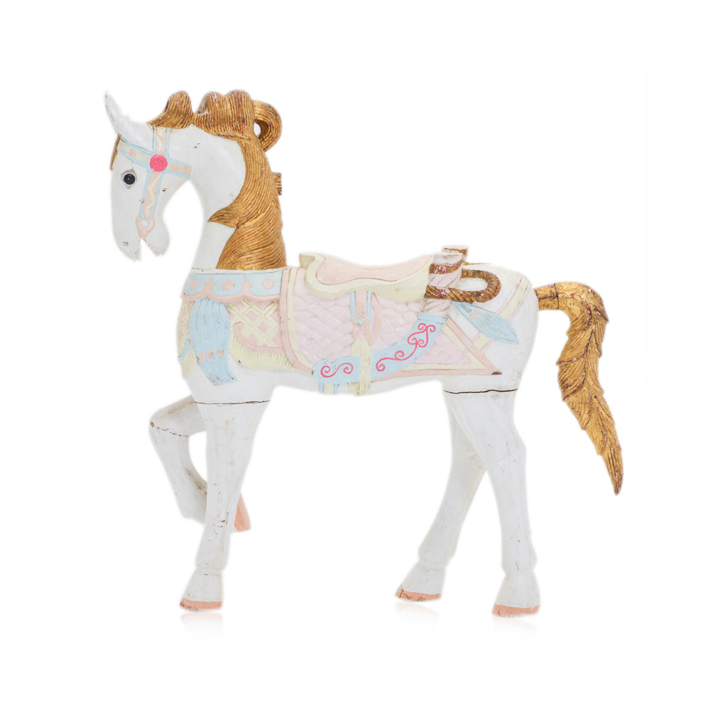 Large Pastel Carousel Horse