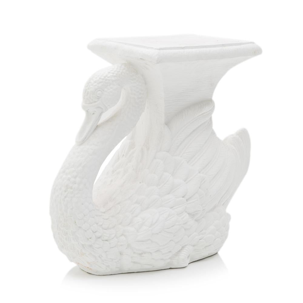 White Swan Side Table