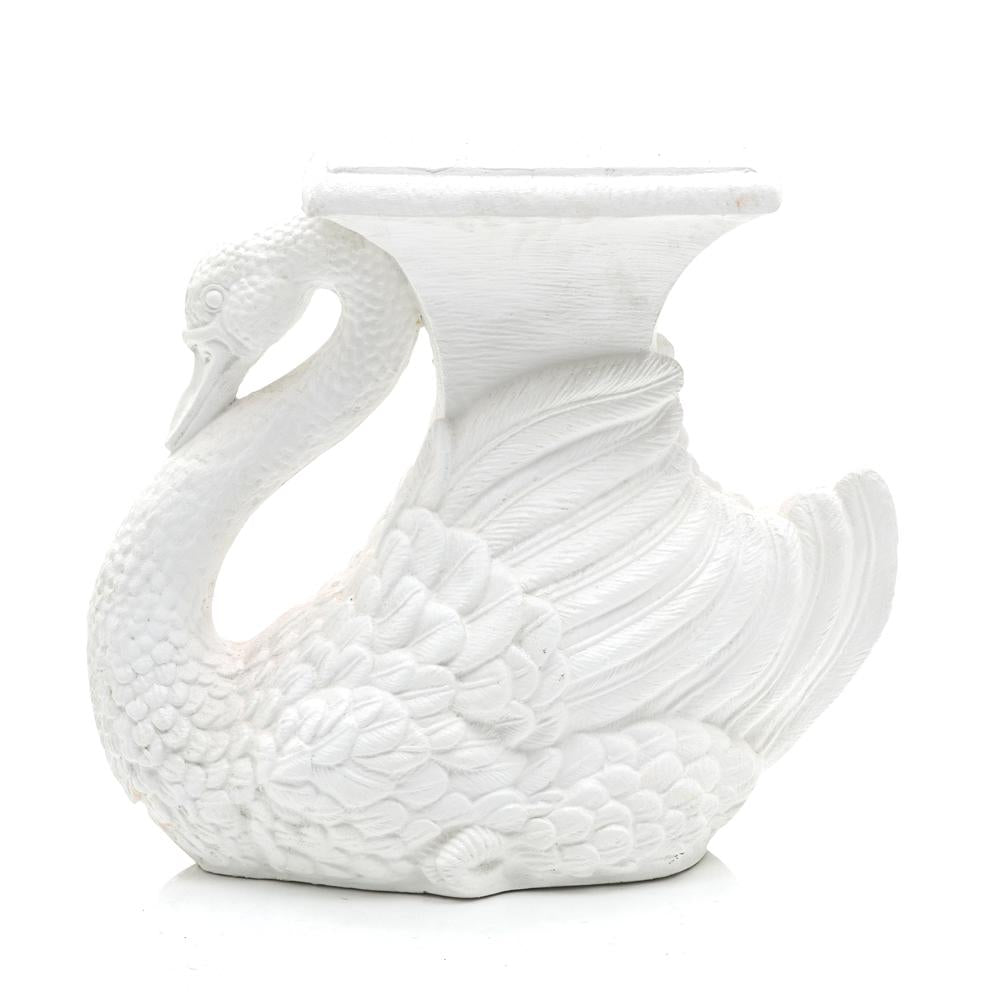 White Swan Side Table