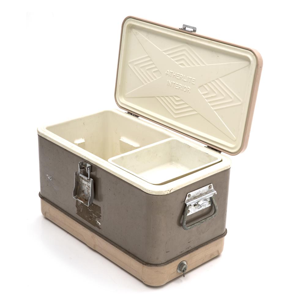Vintage Grey Beige Cooler