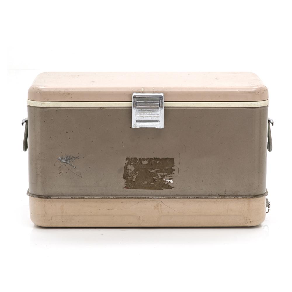 Vintage Grey Beige Cooler
