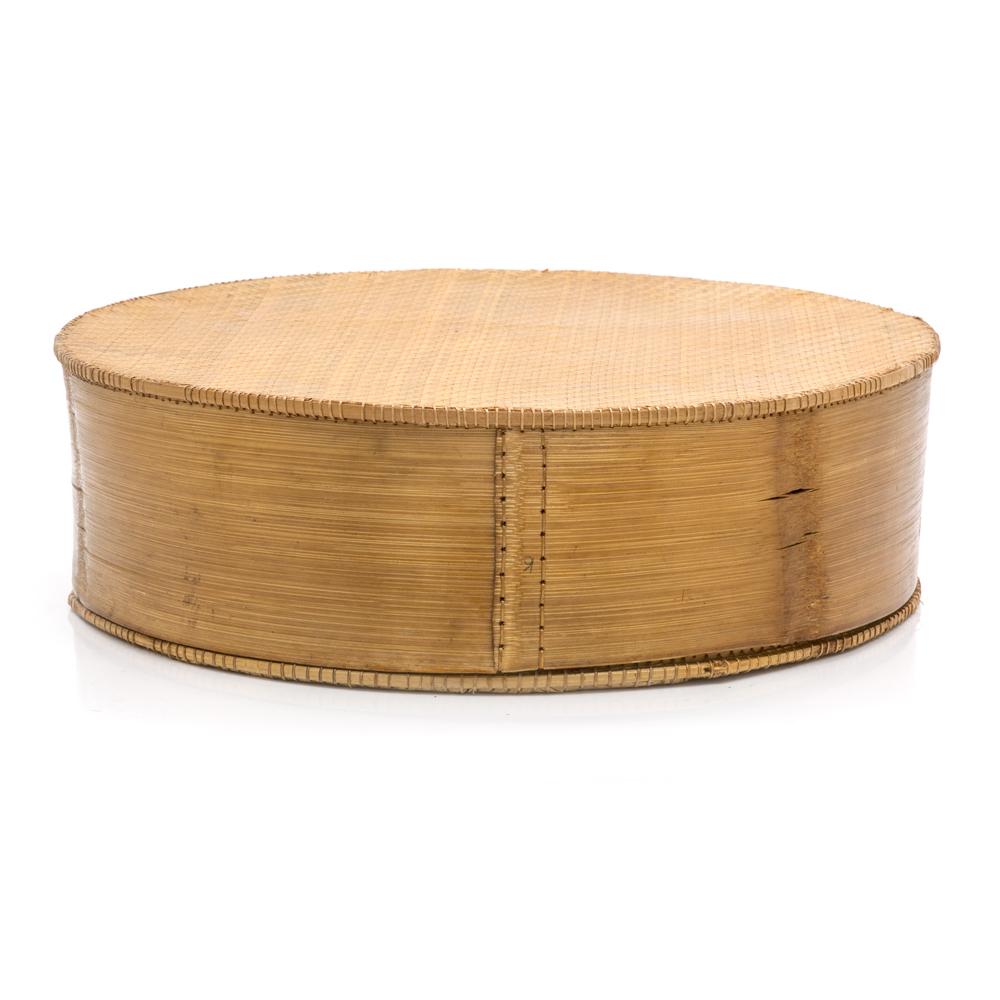 Wood Hat Box