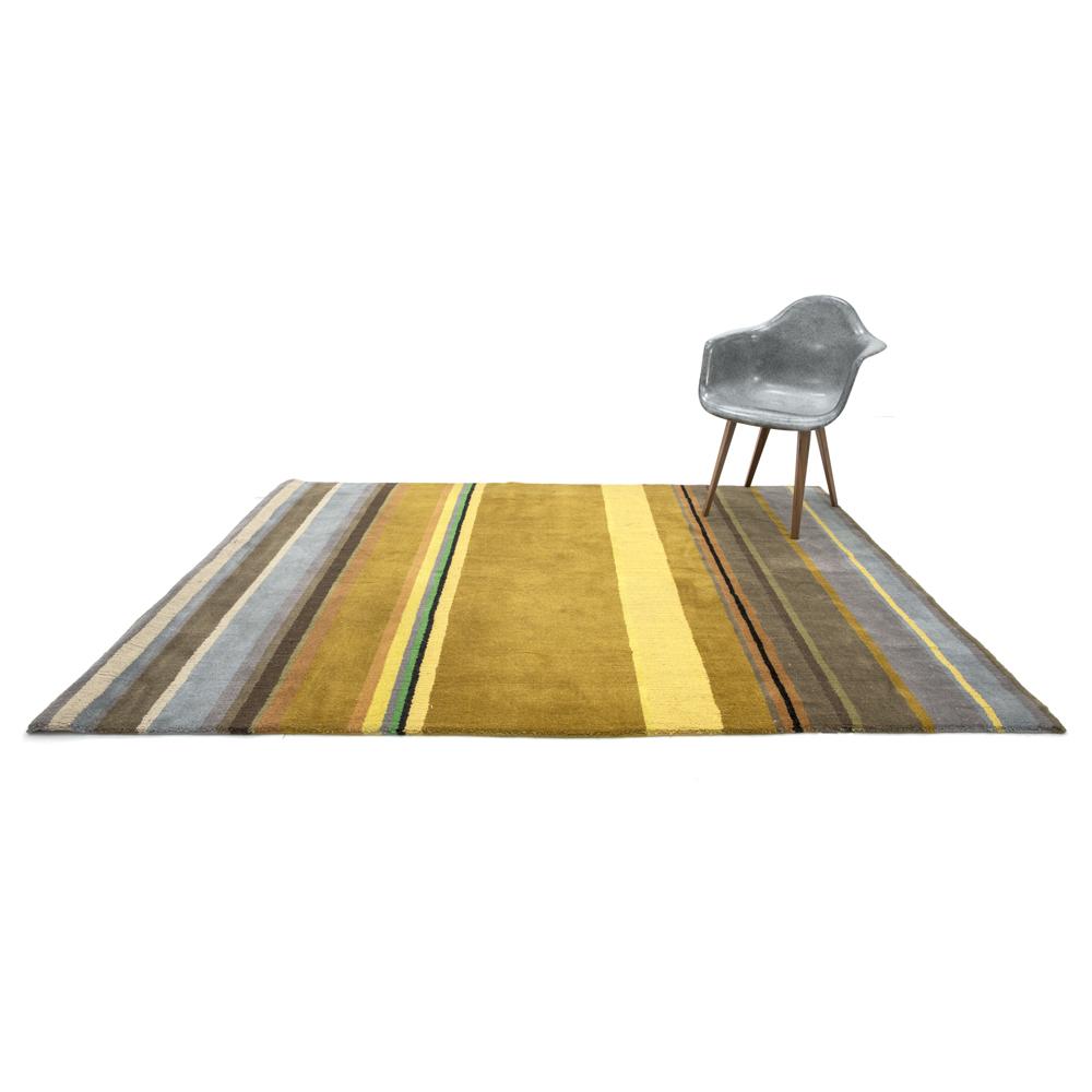 Multicolor Stripe Rug