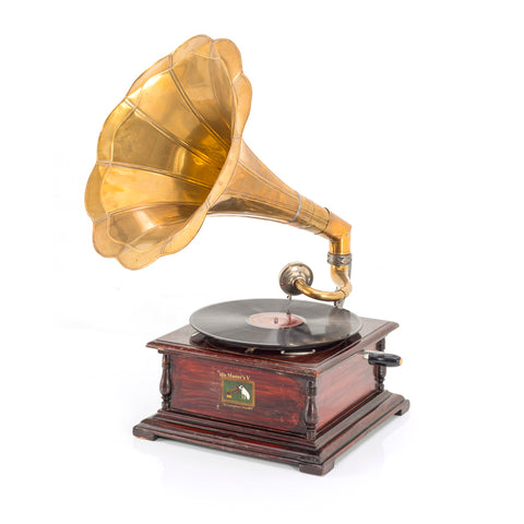 Brass Victrola