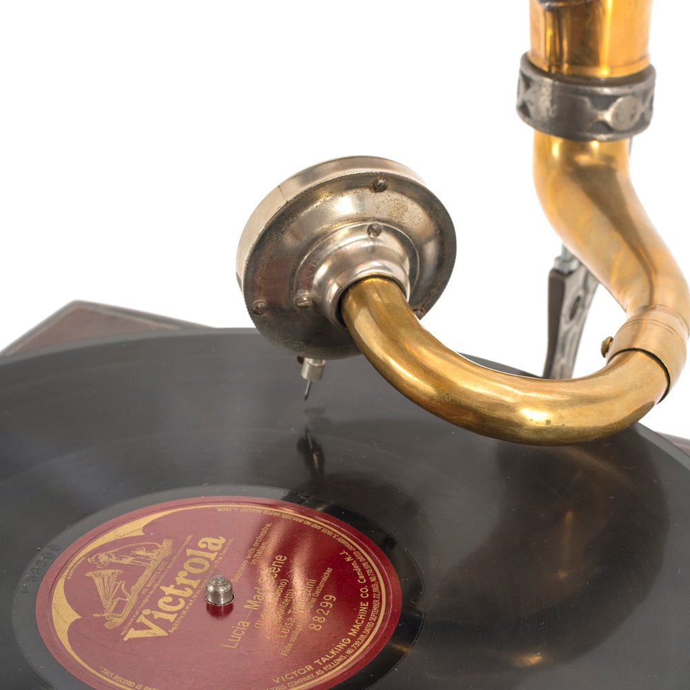 Brass Victrola