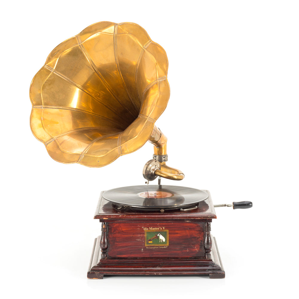 Brass Victrola