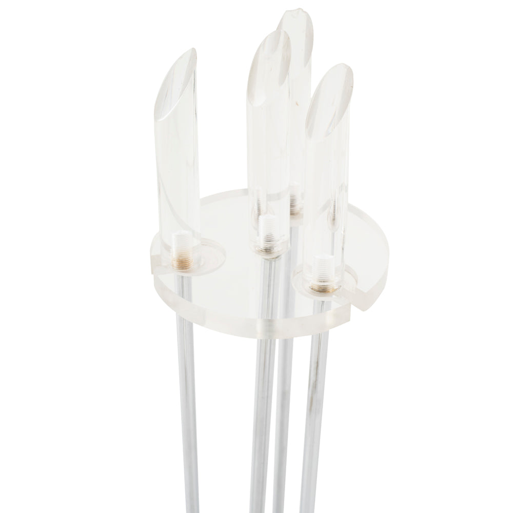 Chrome Fireplace Tools