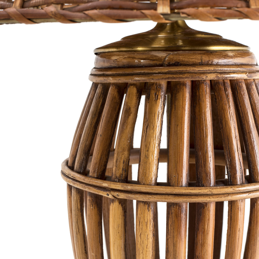 Coastal Wicker Lamp