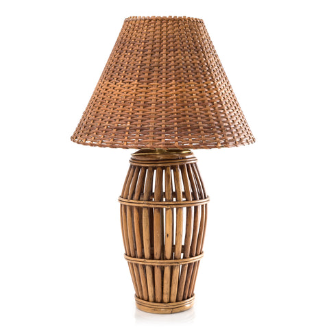 Coastal Wicker Lamp