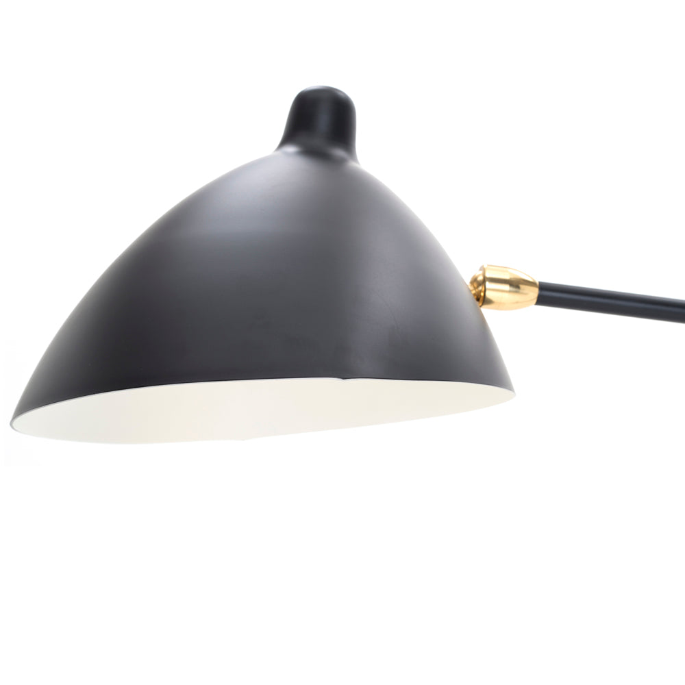 Black Mouille Modern Floor Lamp