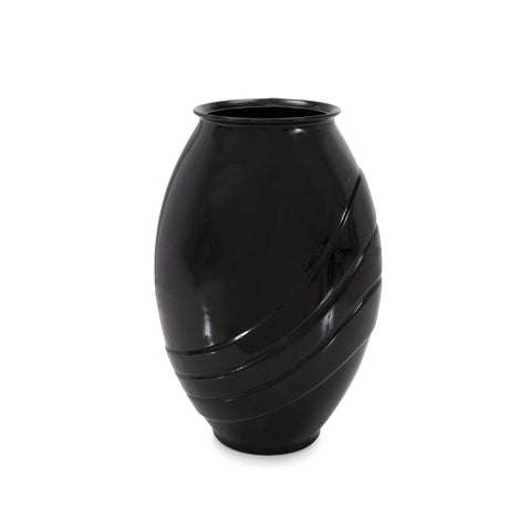 Black Deco Vase