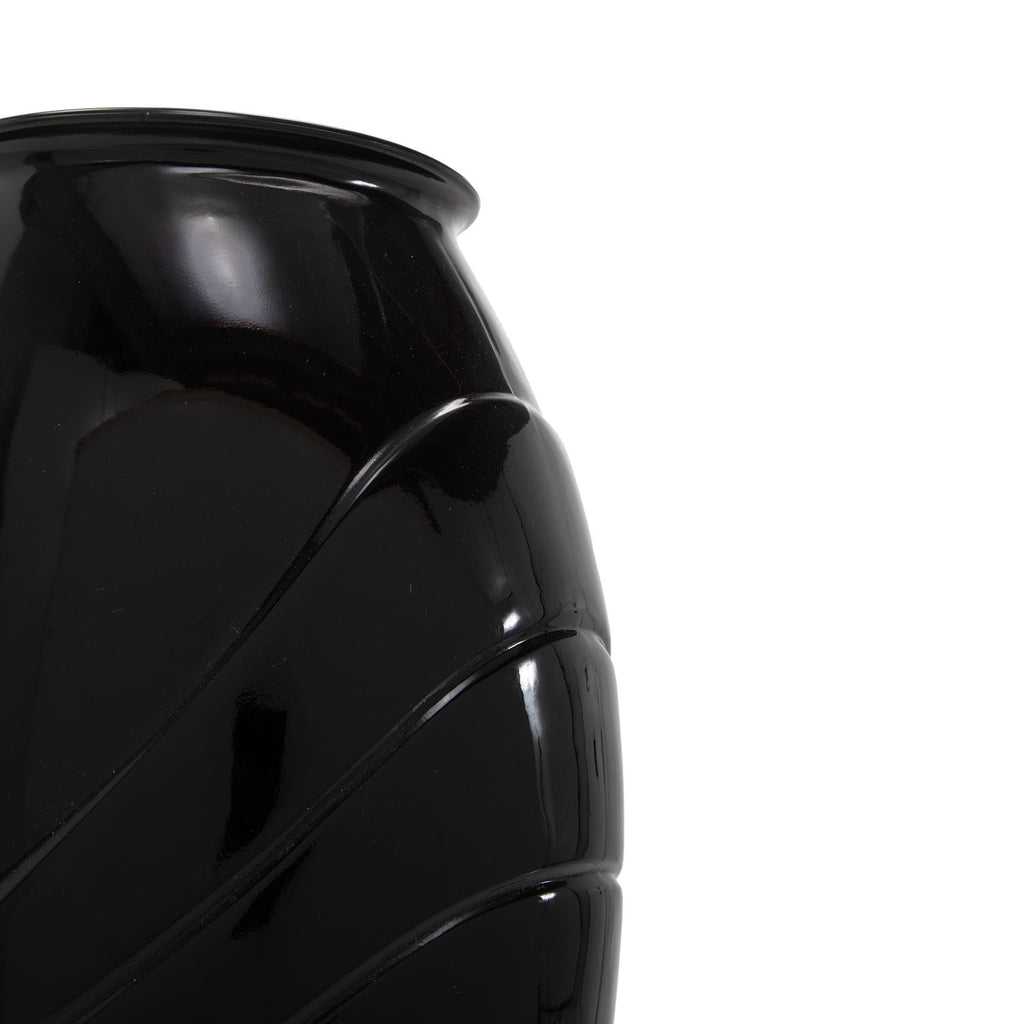 Black Deco Vase