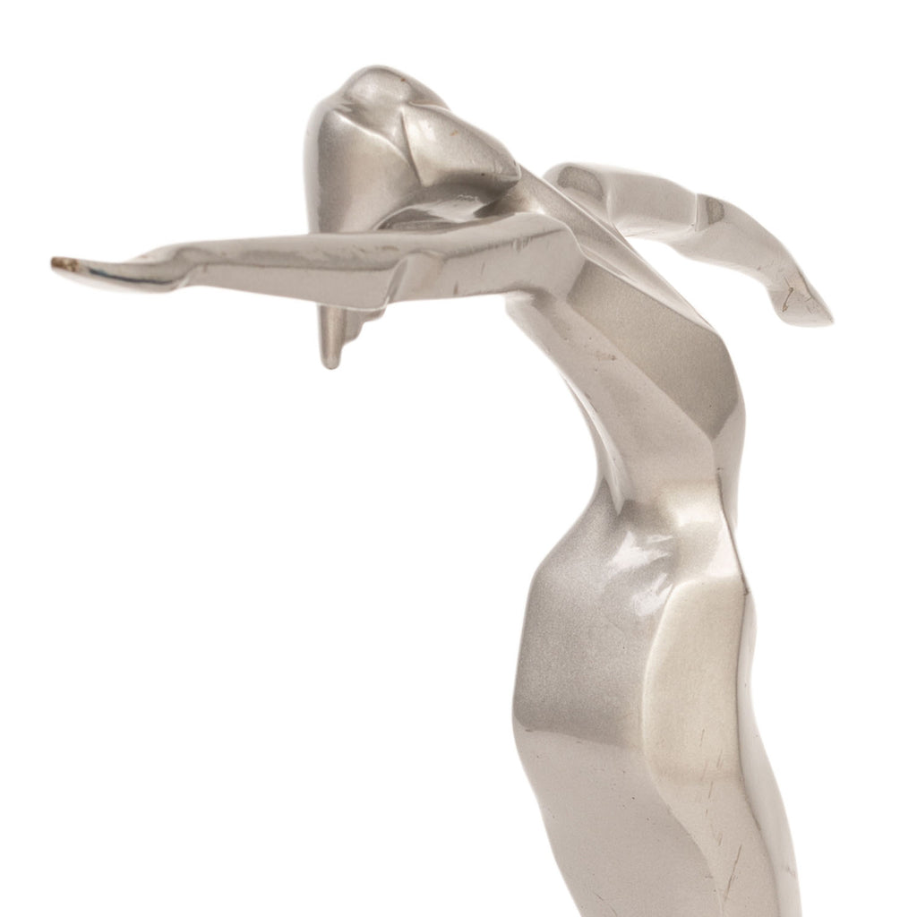 Silver Dancing Women Table Sculptures