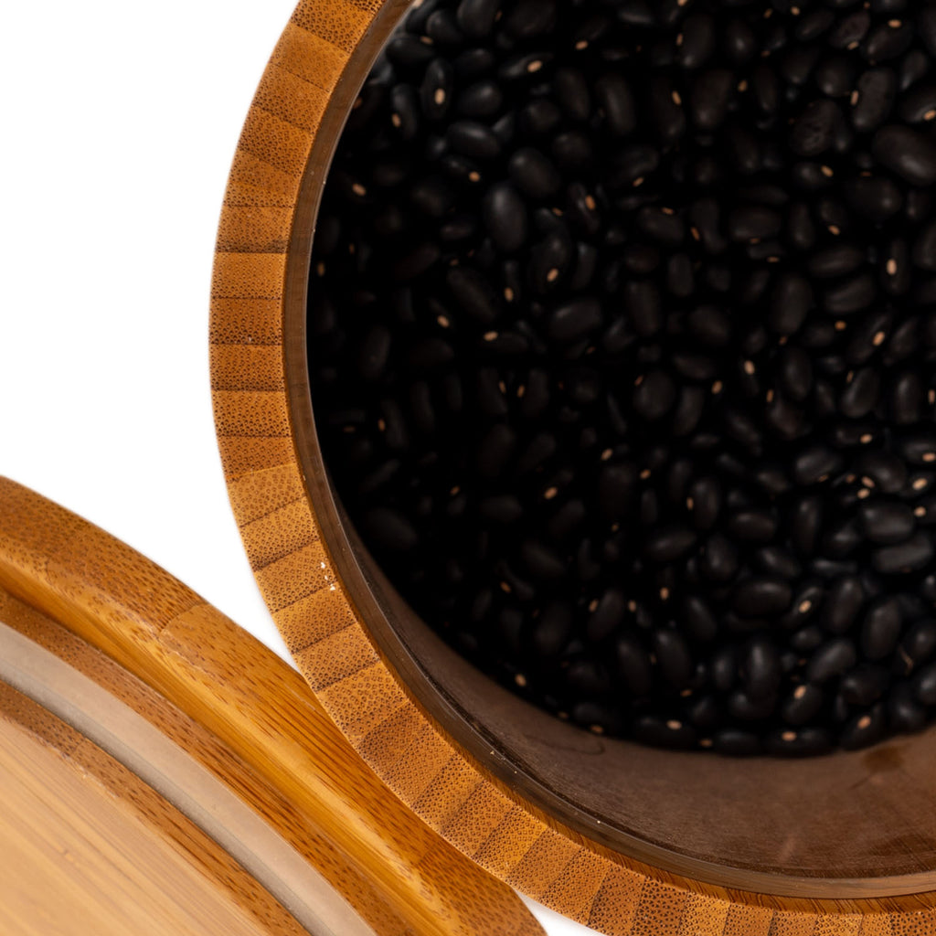 Wood Bamboo Spice Container - Small