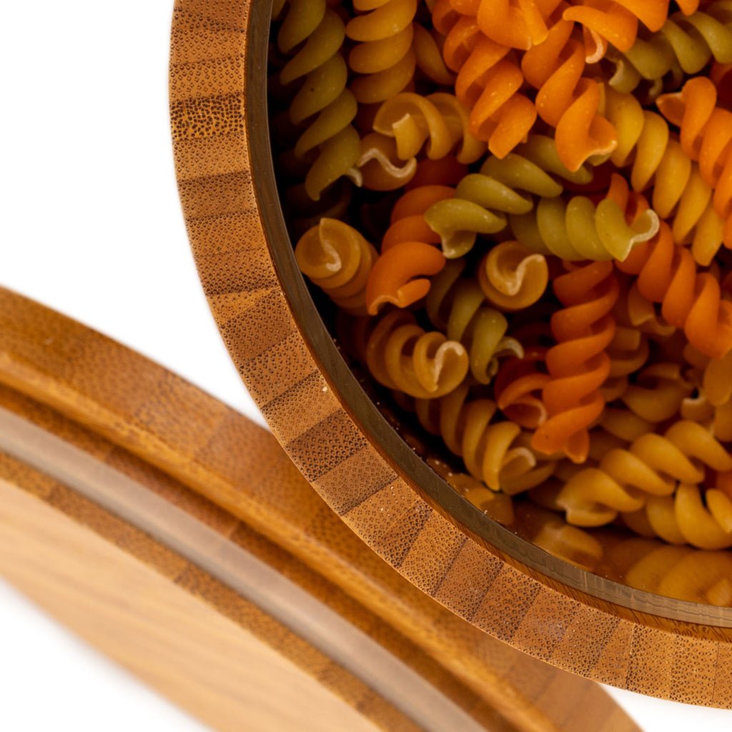 Wood Bamboo Spice Container - Medium