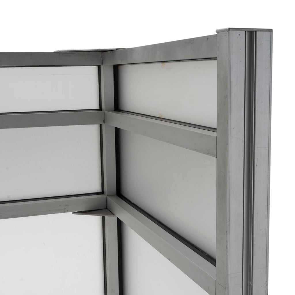 Metal and Glass Cubicle Divider #2