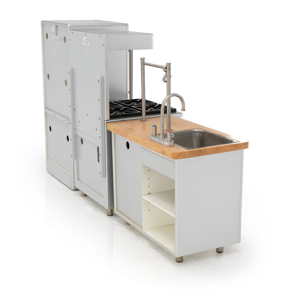 Silver "Pro-Chef" Children's Toy Stove