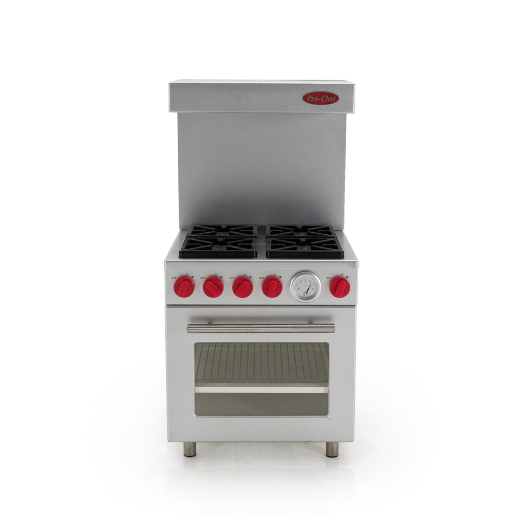 Silver "Pro-Chef" Children's Toy Stove
