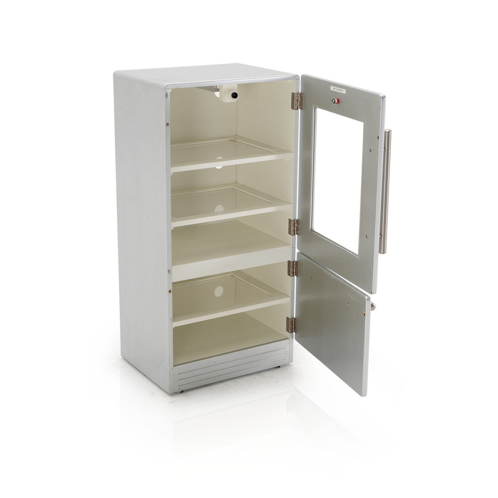 Silver "Pro-Chef" Children's Toy Refrigerator