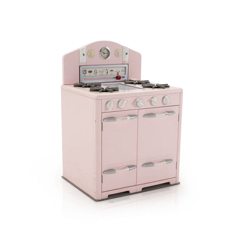 Pink Vintage Children's Toy Stove Range