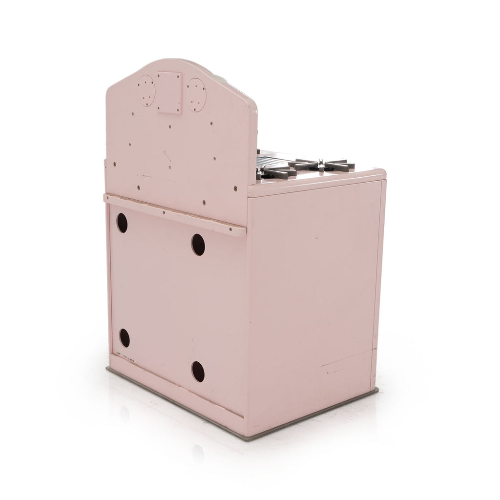 Pink Vintage Children's Toy Stove Range
