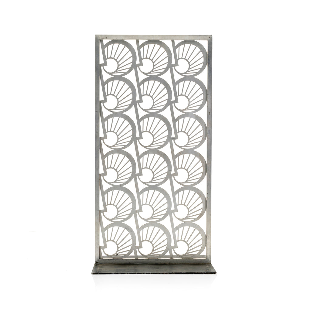 Art Deco Heavy Aluminum Divider Screen