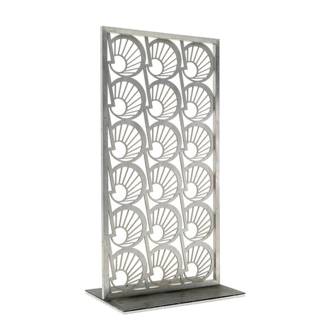 Art Deco Heavy Aluminum Divider Screen