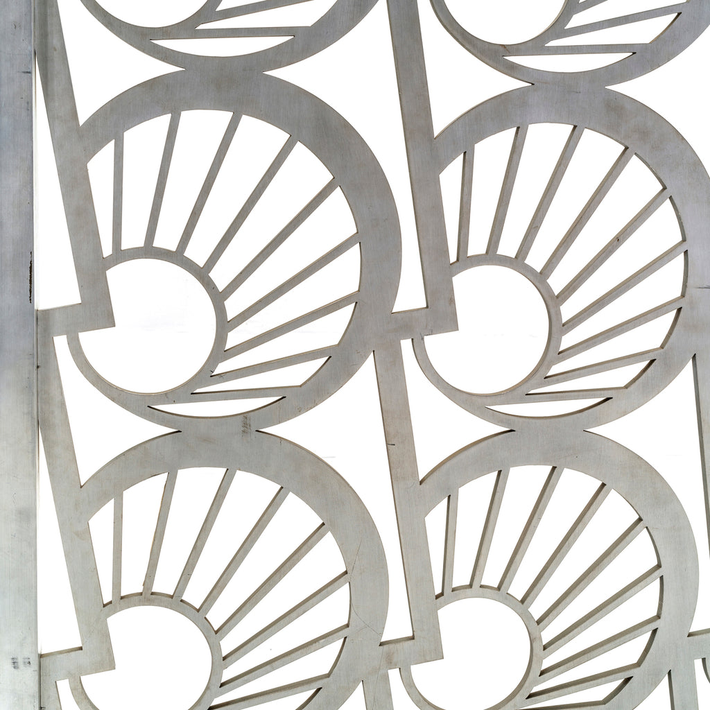 Art Deco Heavy Aluminum Divider Screen