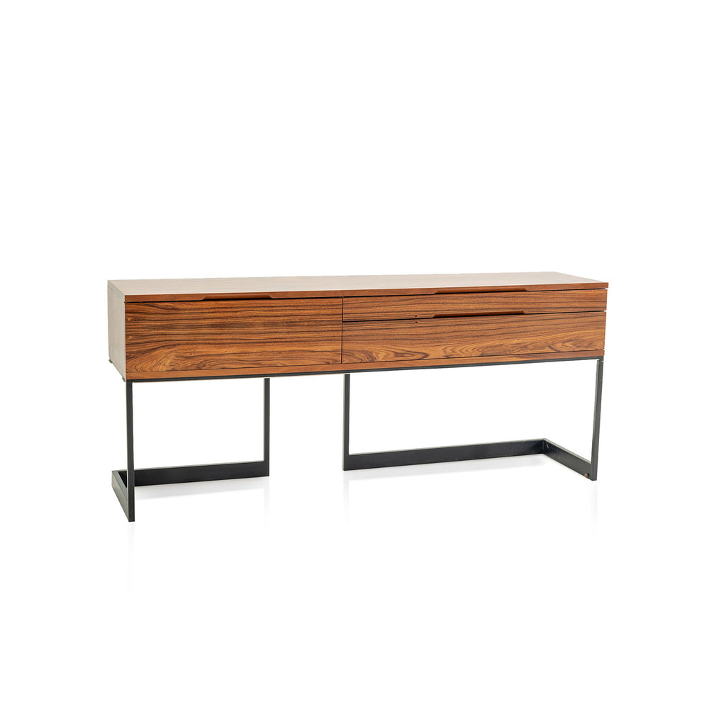 Contemporary Tiger Wood Console / Credenza